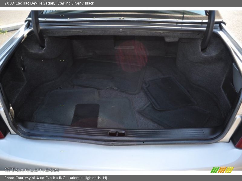 Sterling Silver / Black 2003 Cadillac DeVille Sedan
