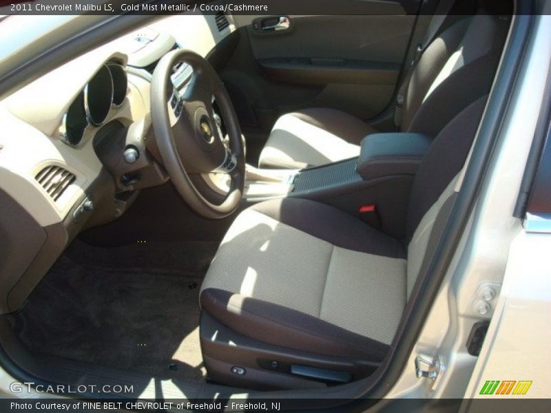 Gold Mist Metallic / Cocoa/Cashmere 2011 Chevrolet Malibu LS