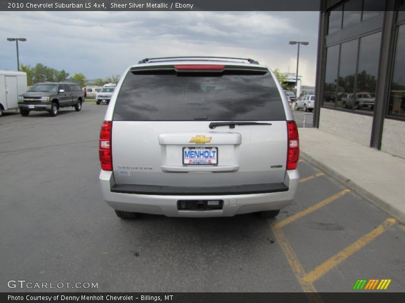Sheer Silver Metallic / Ebony 2010 Chevrolet Suburban LS 4x4