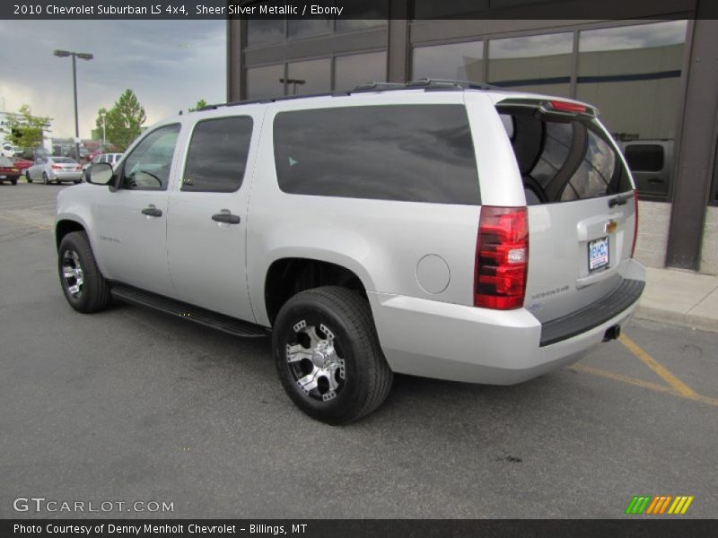 Sheer Silver Metallic / Ebony 2010 Chevrolet Suburban LS 4x4