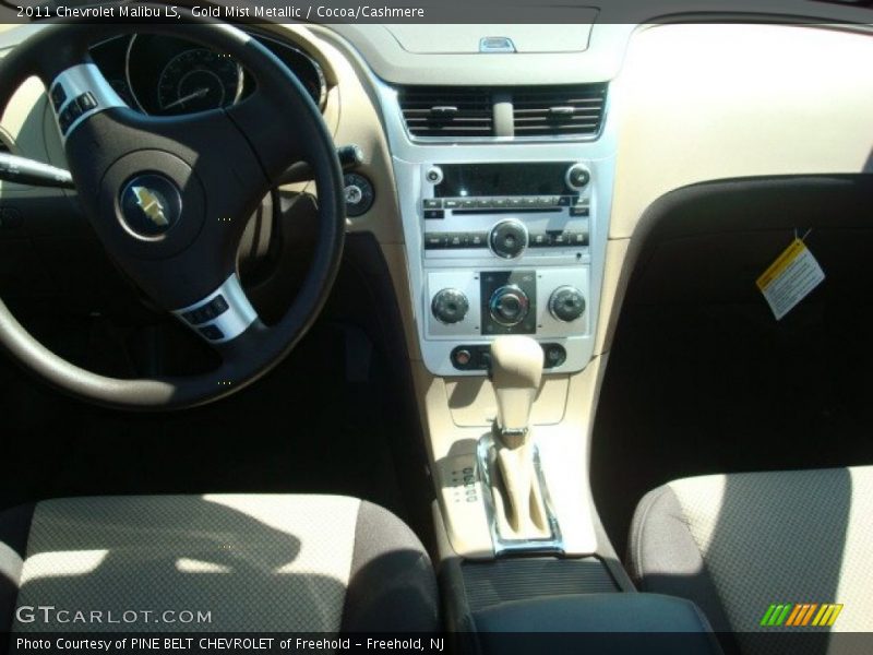 Gold Mist Metallic / Cocoa/Cashmere 2011 Chevrolet Malibu LS