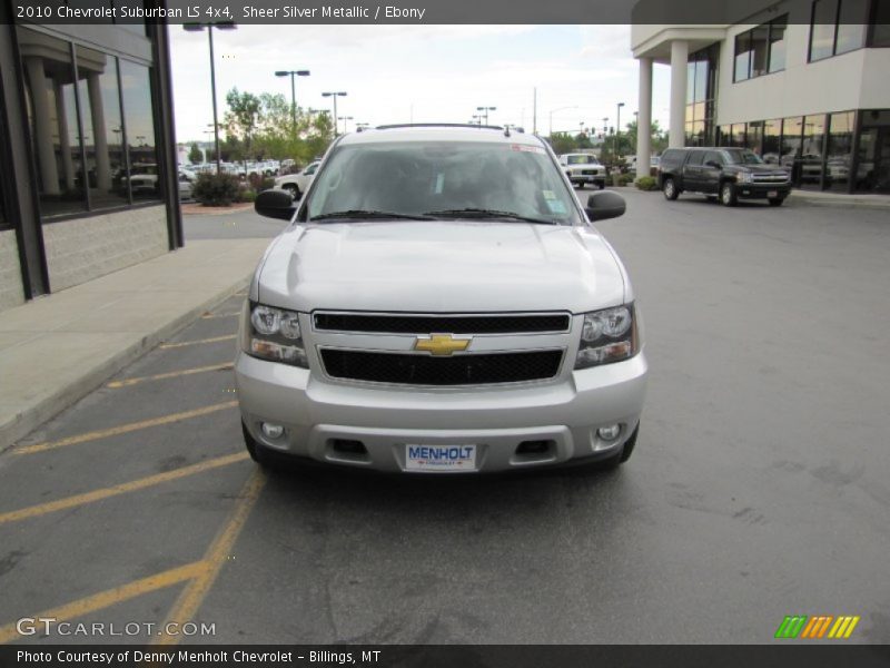 Sheer Silver Metallic / Ebony 2010 Chevrolet Suburban LS 4x4