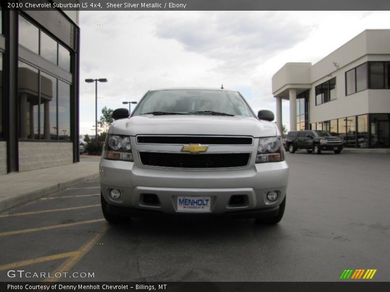 Sheer Silver Metallic / Ebony 2010 Chevrolet Suburban LS 4x4
