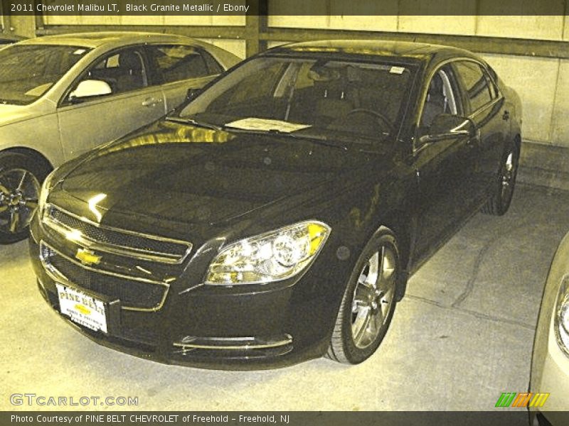 Black Granite Metallic / Ebony 2011 Chevrolet Malibu LT