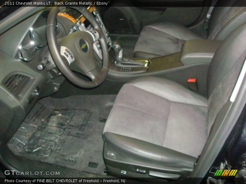 Black Granite Metallic / Ebony 2011 Chevrolet Malibu LT