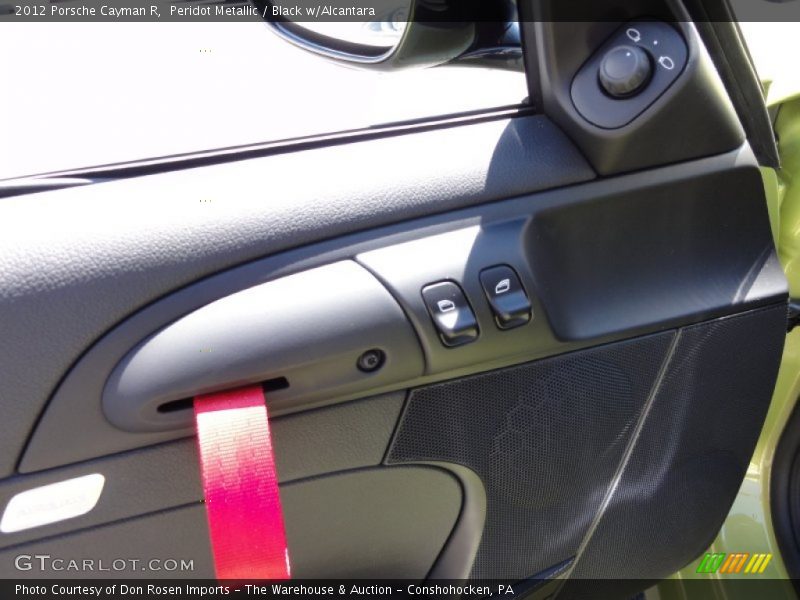 Peridot Metallic / Black w/Alcantara 2012 Porsche Cayman R
