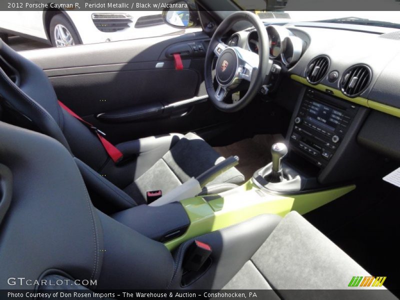  2012 Cayman R Black w/Alcantara Interior
