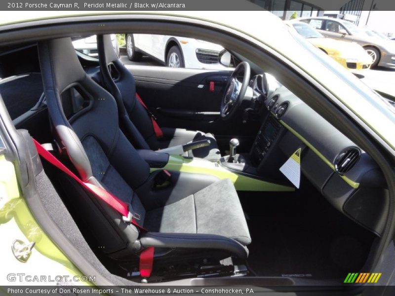  2012 Cayman R Black w/Alcantara Interior