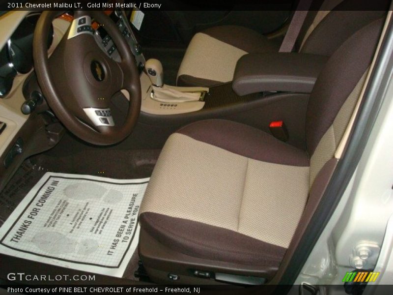 Gold Mist Metallic / Ebony 2011 Chevrolet Malibu LT