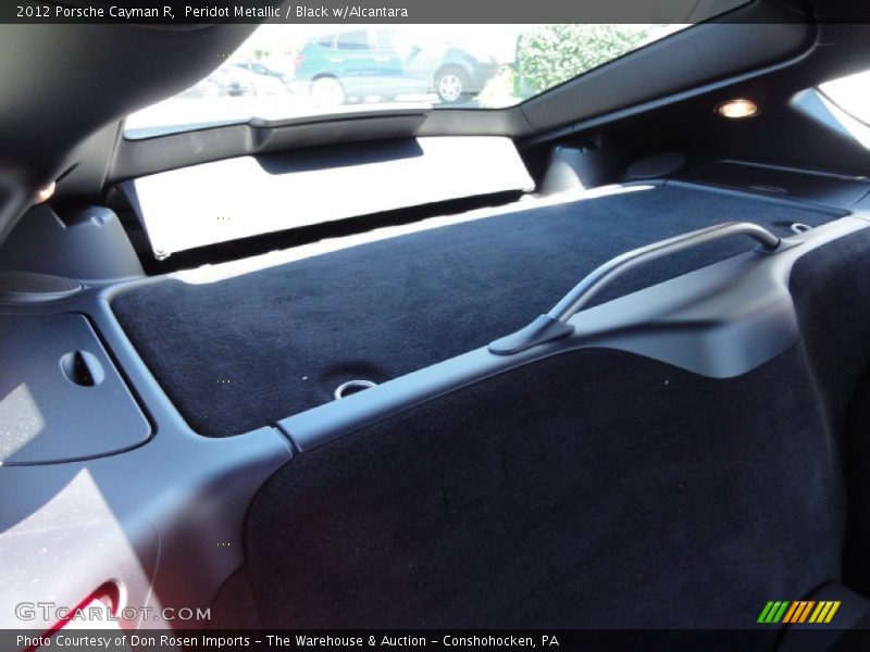  2012 Cayman R Black w/Alcantara Interior