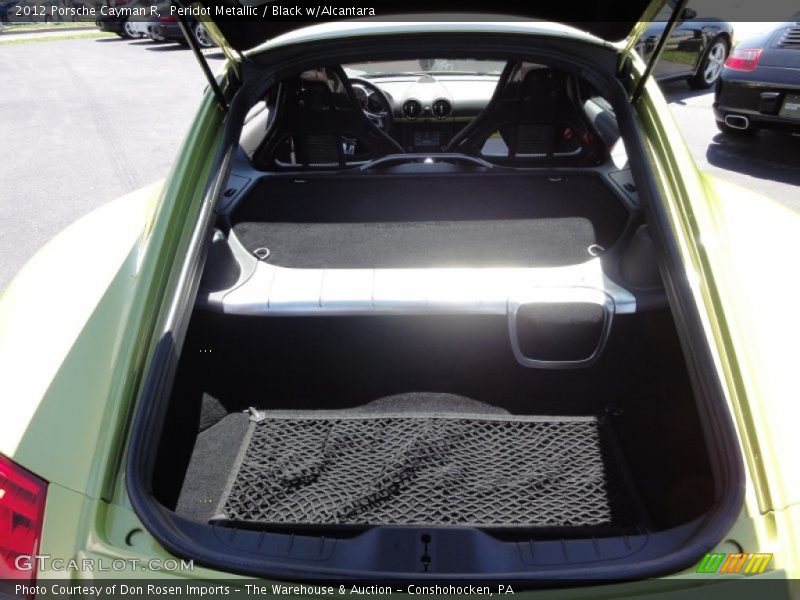 Peridot Metallic / Black w/Alcantara 2012 Porsche Cayman R