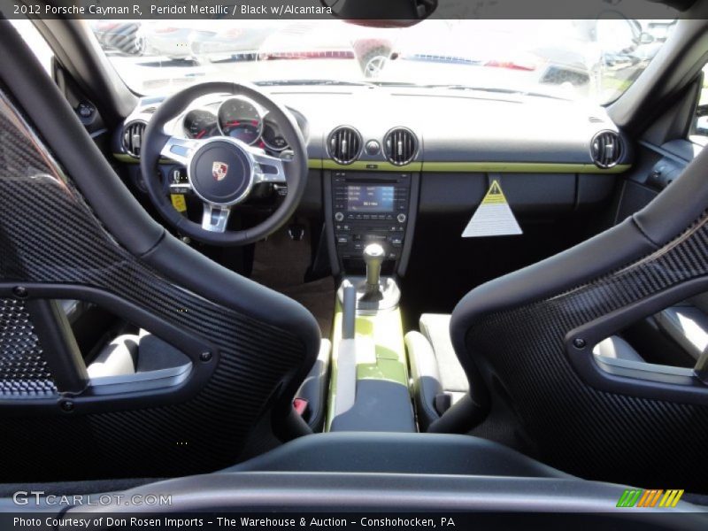 Dashboard of 2012 Cayman R