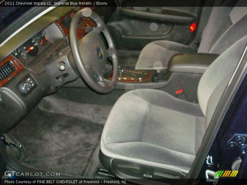 Imperial Blue Metallic / Ebony 2011 Chevrolet Impala LS
