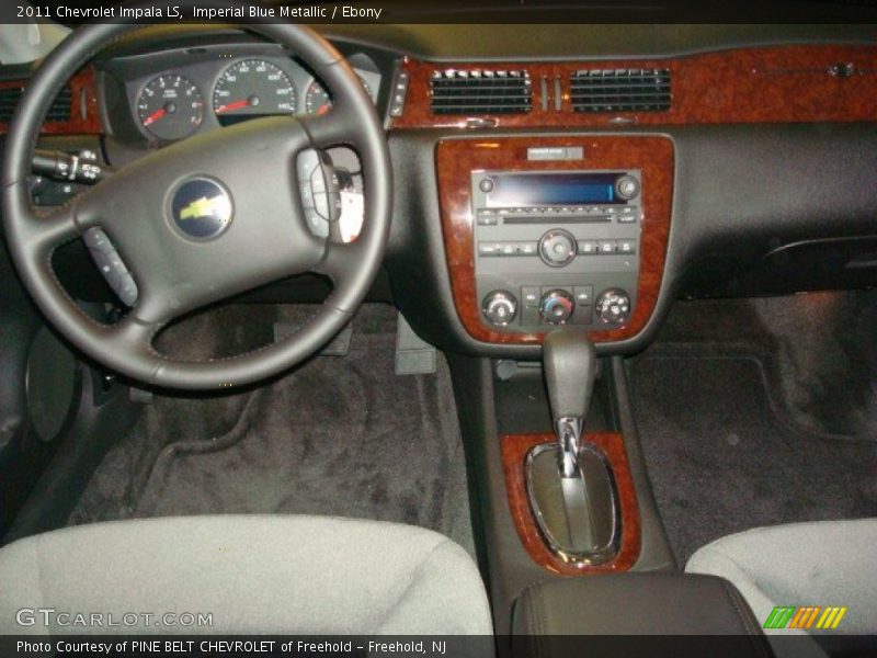 Imperial Blue Metallic / Ebony 2011 Chevrolet Impala LS