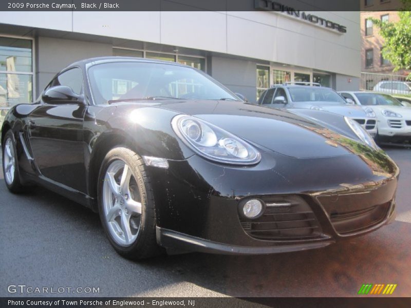 Black / Black 2009 Porsche Cayman