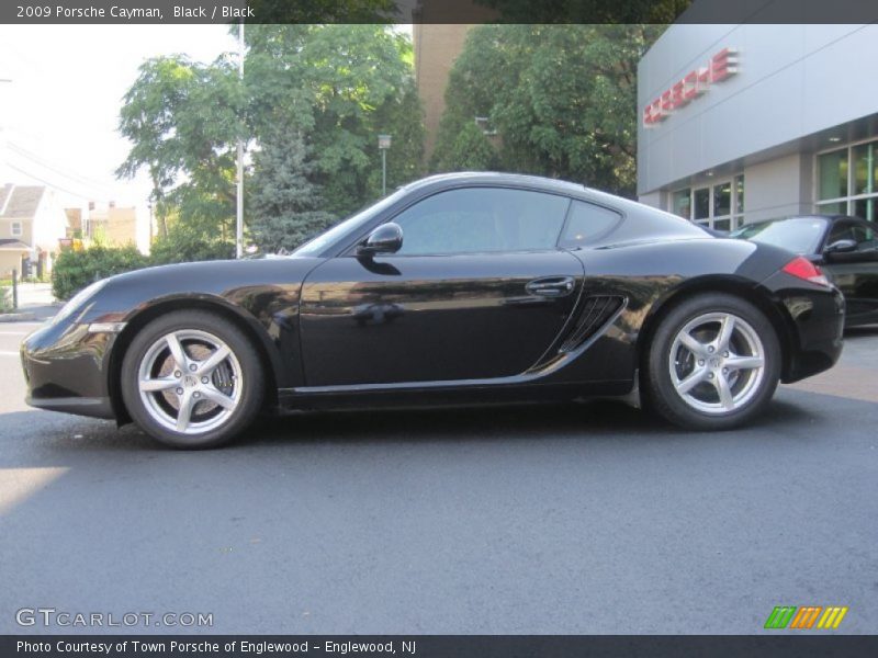 Black / Black 2009 Porsche Cayman