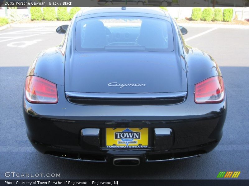 Black / Black 2009 Porsche Cayman