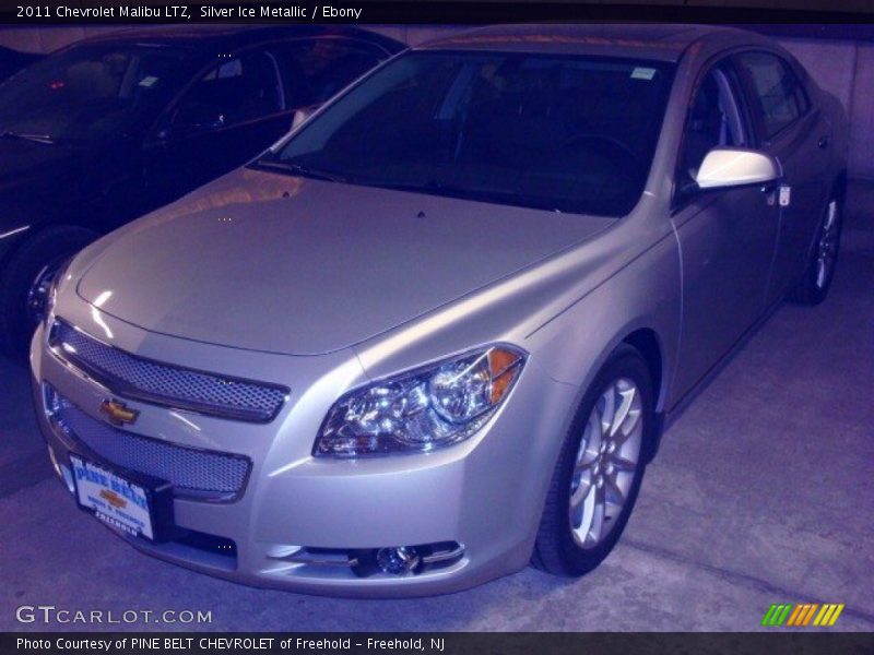 Silver Ice Metallic / Ebony 2011 Chevrolet Malibu LTZ