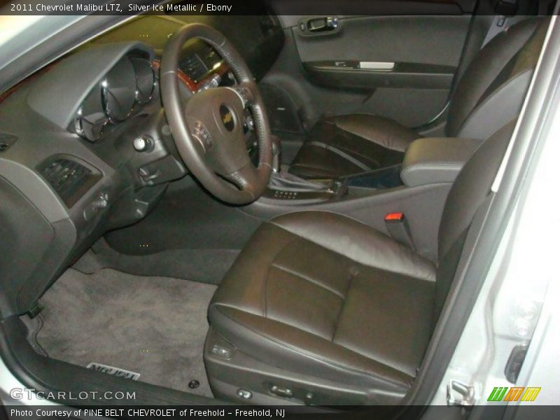 Silver Ice Metallic / Ebony 2011 Chevrolet Malibu LTZ