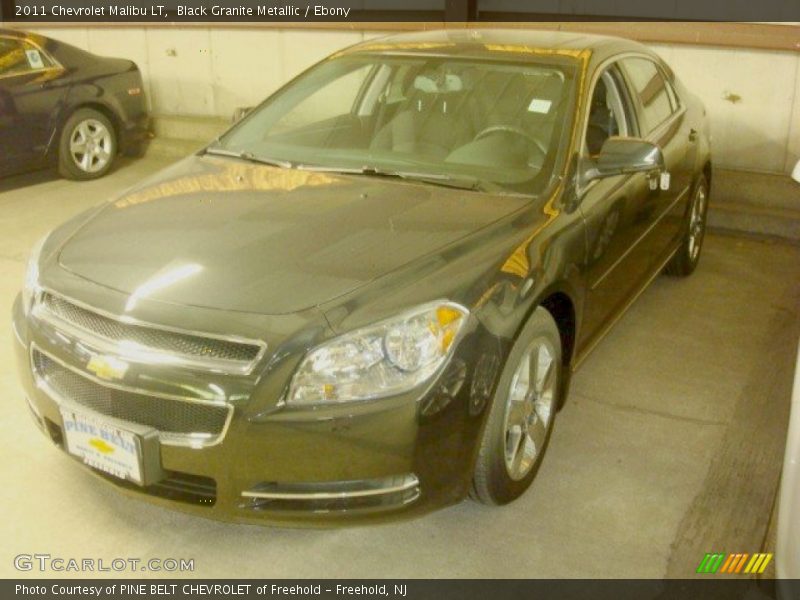 Black Granite Metallic / Ebony 2011 Chevrolet Malibu LT