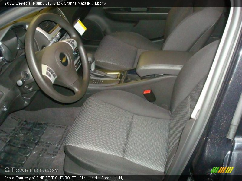 Black Granite Metallic / Ebony 2011 Chevrolet Malibu LT