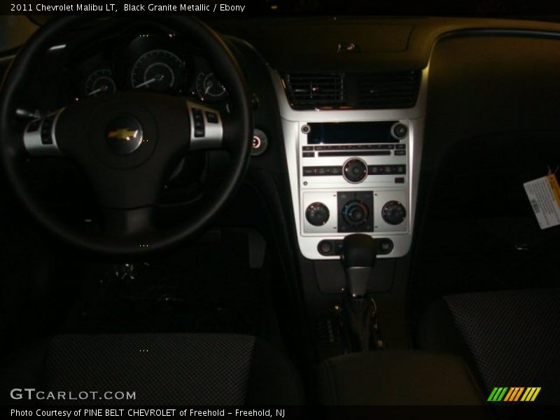 Black Granite Metallic / Ebony 2011 Chevrolet Malibu LT