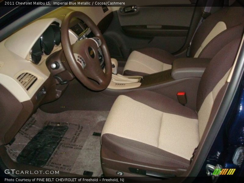 Imperial Blue Metallic / Cocoa/Cashmere 2011 Chevrolet Malibu LS