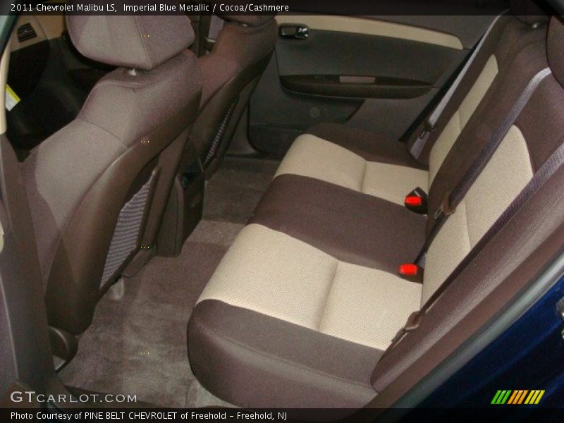 Imperial Blue Metallic / Cocoa/Cashmere 2011 Chevrolet Malibu LS