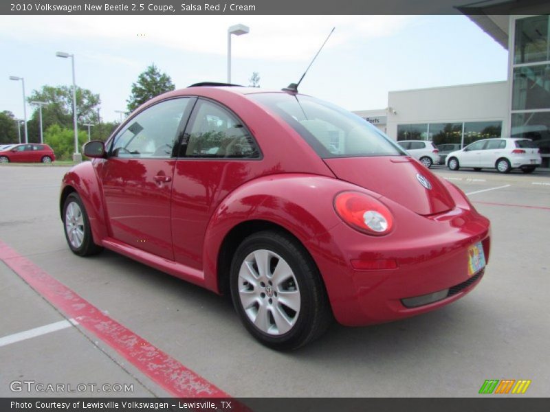 Salsa Red / Cream 2010 Volkswagen New Beetle 2.5 Coupe