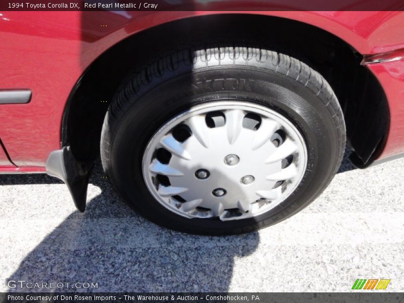 Red Pearl Metallic / Gray 1994 Toyota Corolla DX