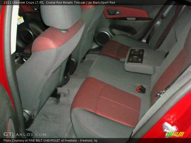 Crystal Red Metallic Tintcoat / Jet Black/Sport Red 2011 Chevrolet Cruze LT/RS