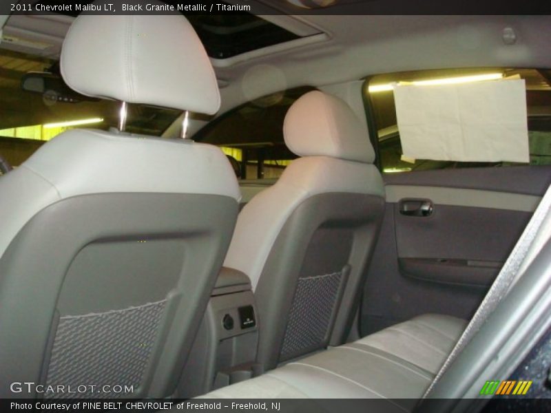 Black Granite Metallic / Titanium 2011 Chevrolet Malibu LT
