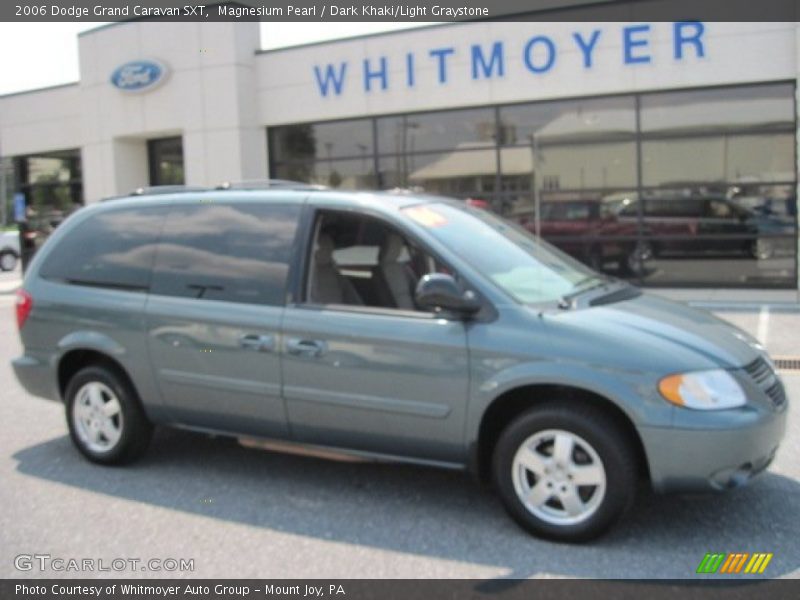 Magnesium Pearl / Dark Khaki/Light Graystone 2006 Dodge Grand Caravan SXT