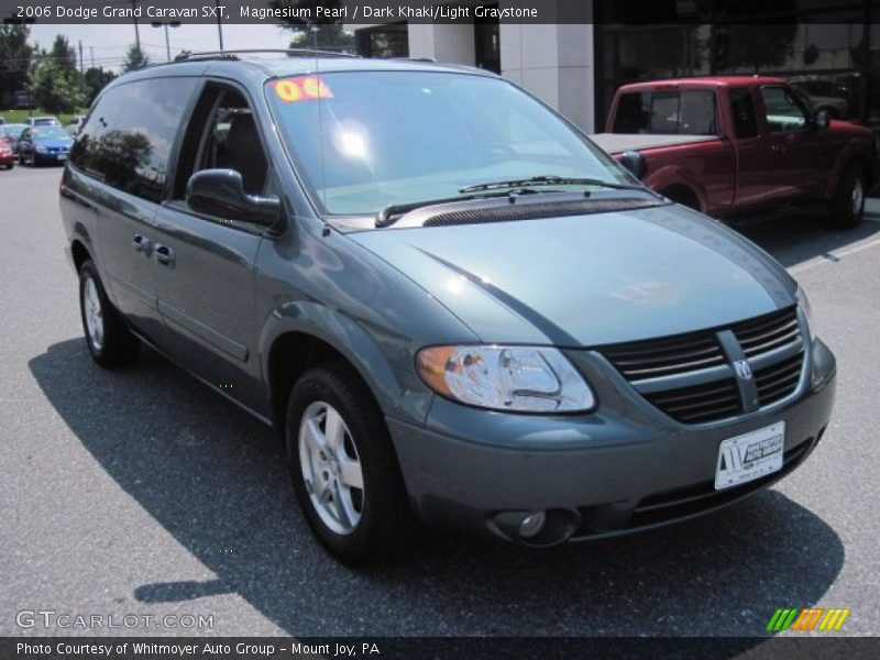 Magnesium Pearl / Dark Khaki/Light Graystone 2006 Dodge Grand Caravan SXT
