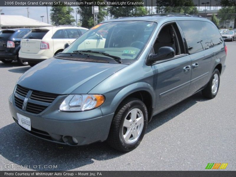 Magnesium Pearl / Dark Khaki/Light Graystone 2006 Dodge Grand Caravan SXT