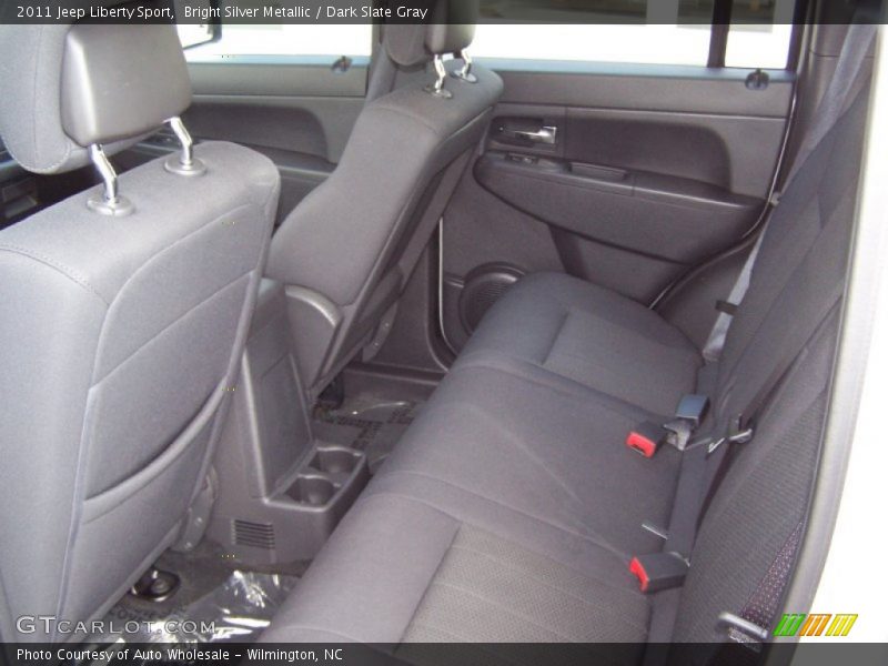 Bright Silver Metallic / Dark Slate Gray 2011 Jeep Liberty Sport