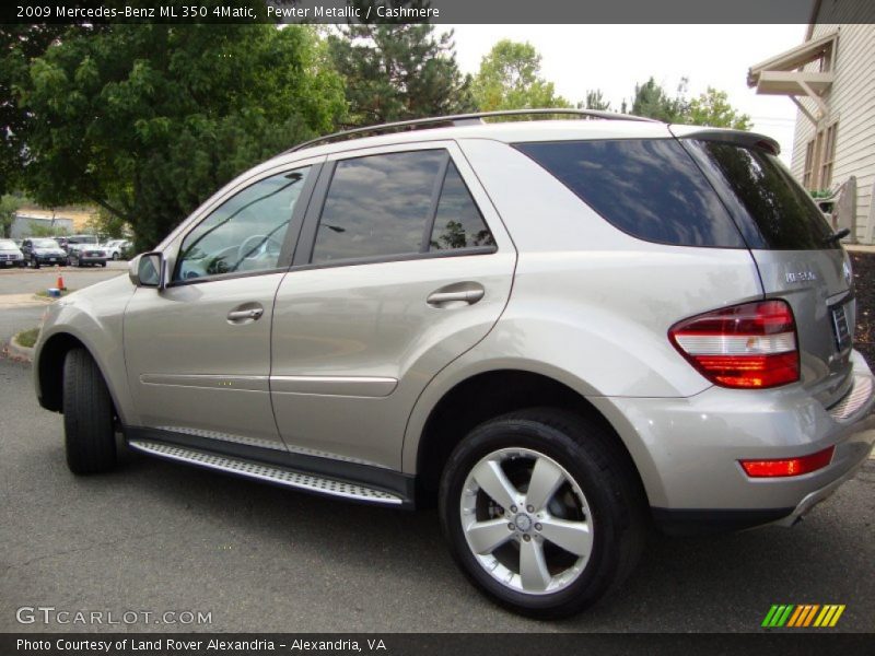 Pewter Metallic / Cashmere 2009 Mercedes-Benz ML 350 4Matic