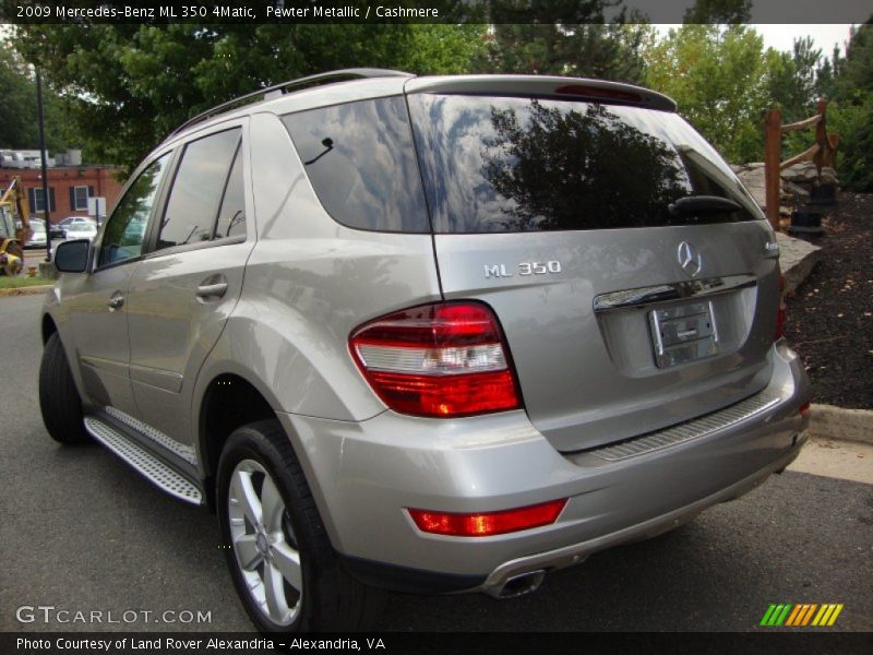 Pewter Metallic / Cashmere 2009 Mercedes-Benz ML 350 4Matic
