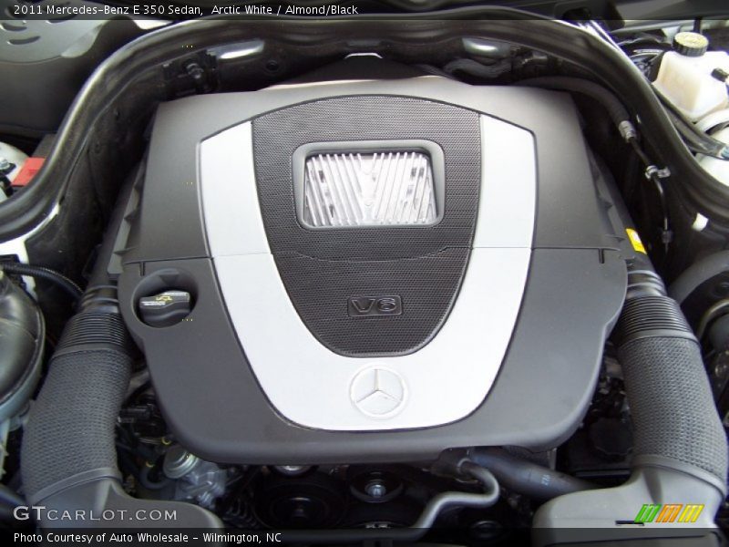 Arctic White / Almond/Black 2011 Mercedes-Benz E 350 Sedan
