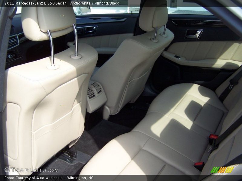Arctic White / Almond/Black 2011 Mercedes-Benz E 350 Sedan