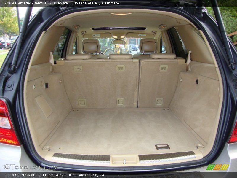 Pewter Metallic / Cashmere 2009 Mercedes-Benz ML 350 4Matic