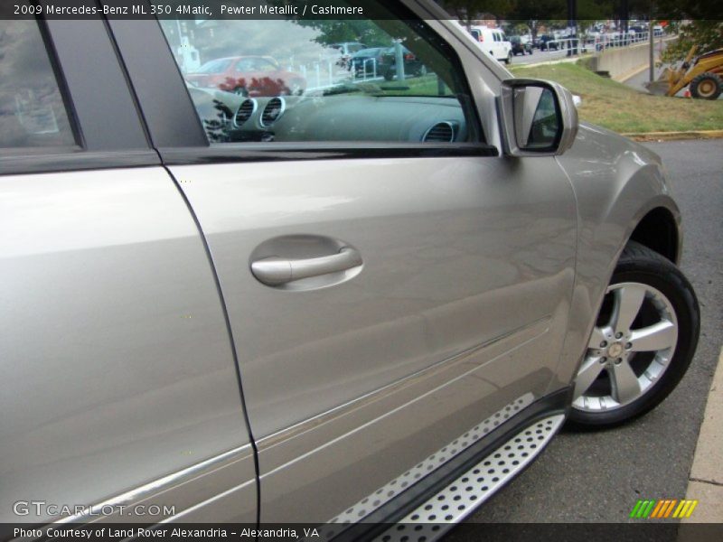 Pewter Metallic / Cashmere 2009 Mercedes-Benz ML 350 4Matic