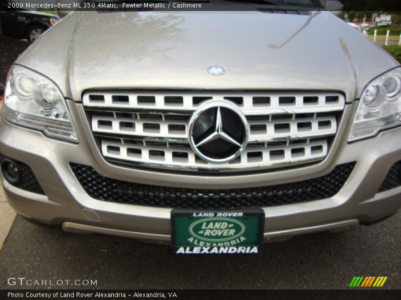 Pewter Metallic / Cashmere 2009 Mercedes-Benz ML 350 4Matic