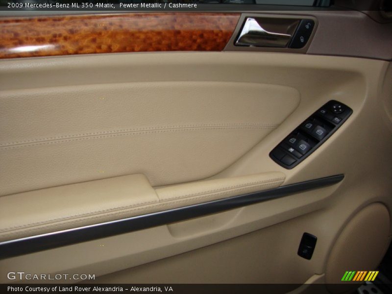 Pewter Metallic / Cashmere 2009 Mercedes-Benz ML 350 4Matic