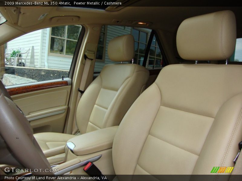 Pewter Metallic / Cashmere 2009 Mercedes-Benz ML 350 4Matic