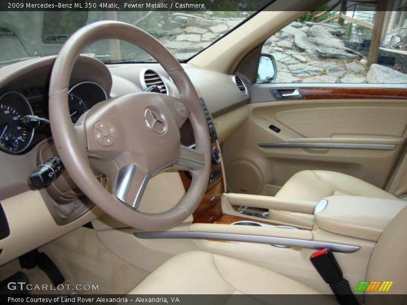 Pewter Metallic / Cashmere 2009 Mercedes-Benz ML 350 4Matic