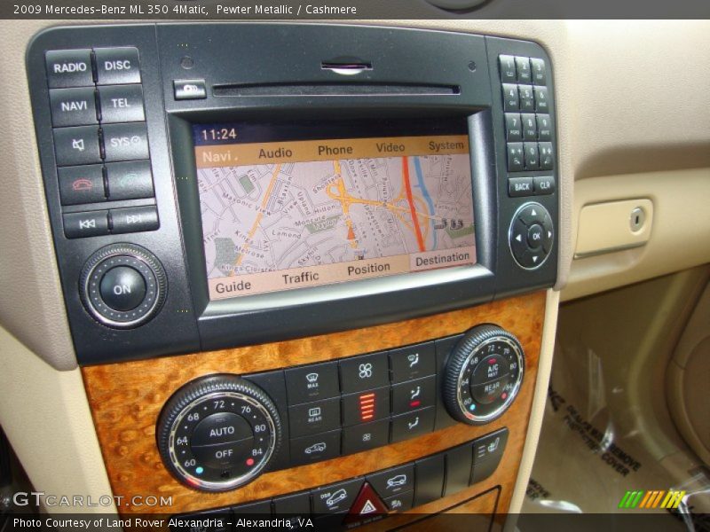 Pewter Metallic / Cashmere 2009 Mercedes-Benz ML 350 4Matic