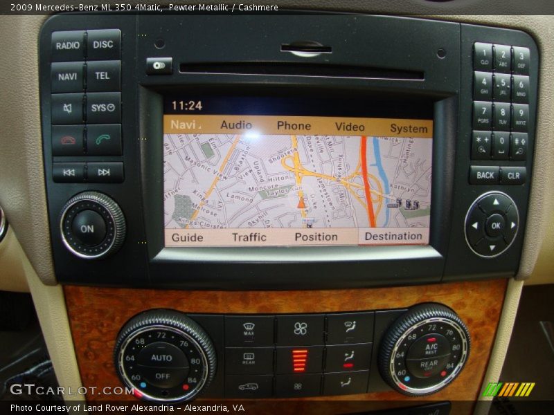 Pewter Metallic / Cashmere 2009 Mercedes-Benz ML 350 4Matic