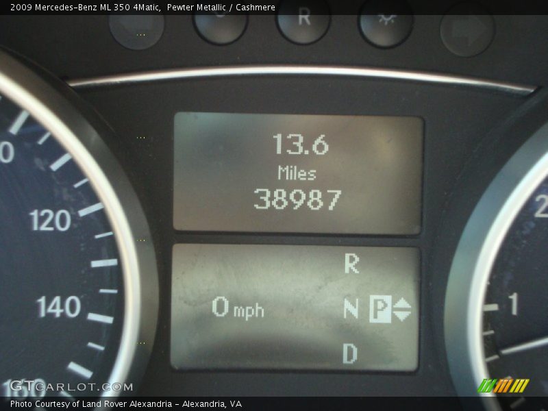 Pewter Metallic / Cashmere 2009 Mercedes-Benz ML 350 4Matic