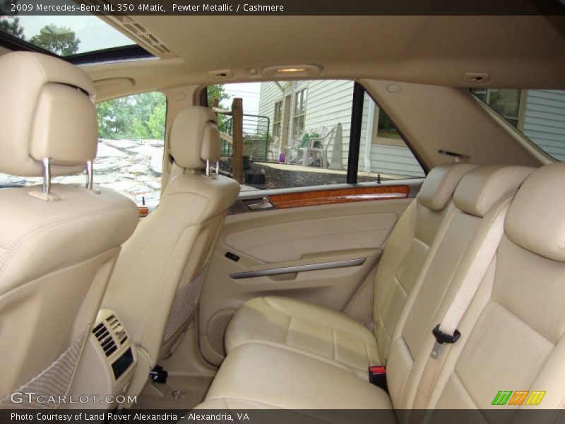 Pewter Metallic / Cashmere 2009 Mercedes-Benz ML 350 4Matic
